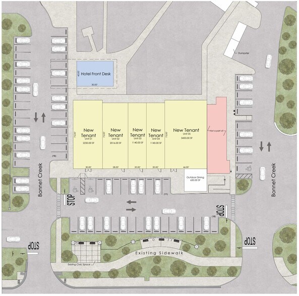 5995 W Irlo Bronson Memorial Hwy, Kissimmee, FL à louer - Plan de site - Image 2 de 2