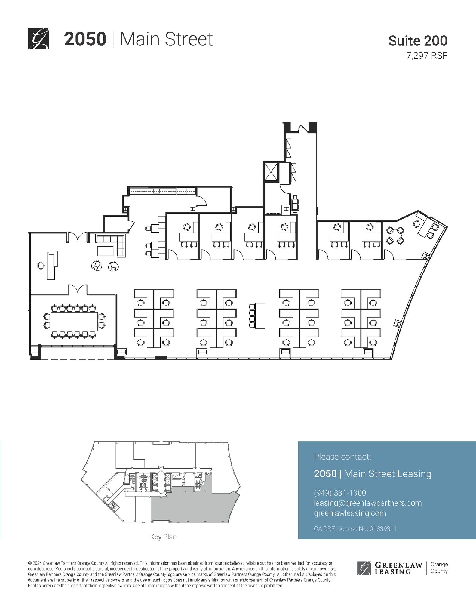 2040 Main St, Irvine, CA for lease Floor Plan- Image 1 of 5