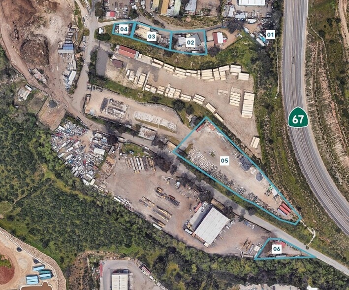 12407-12419 Slaughterhouse Canyon Rd, Lakeside, CA for lease - Building Photo - Image 1 of 1