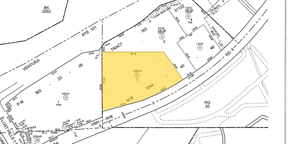 26701 W Agoura Rd, Calabasas, CA à louer - Plan cadastral - Image 2 de 16