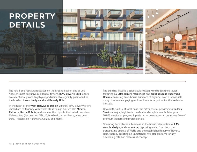 8899 Beverly Blvd, West Hollywood, CA for lease - Building Photo - Image 2 of 26