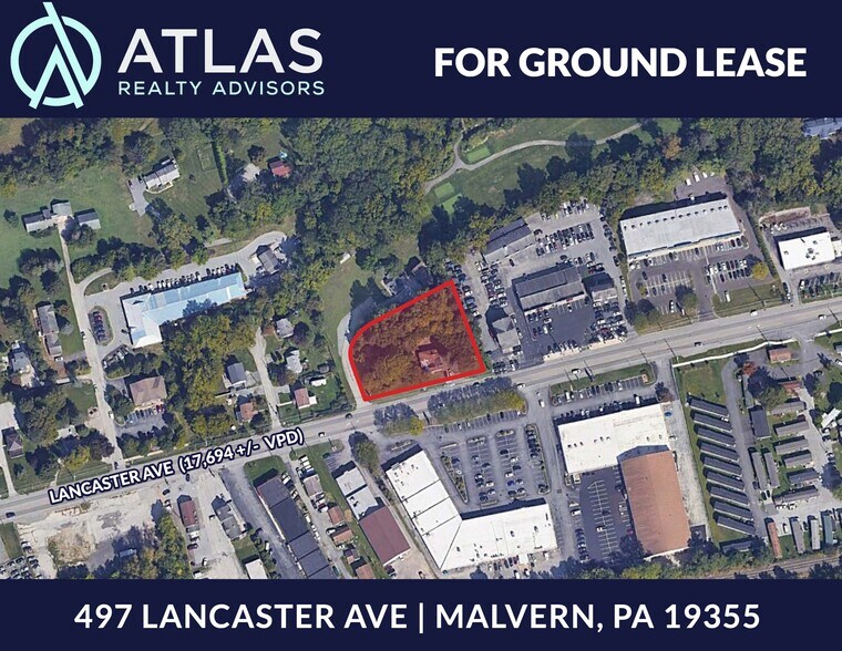 497 Lancaster Ave, Malvern, PA à vendre - Photo principale - Image 1 de 1