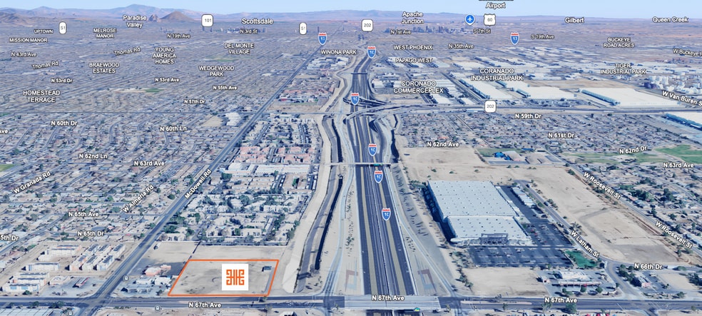 NEC I-10 & 67th Ave, Phoenix, AZ for sale - Building Photo - Image 2 of 3