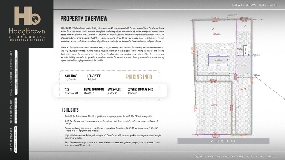 1198 W Keiser Ave, Osceola, AR for sale - Building Photo - Image 2 of 13