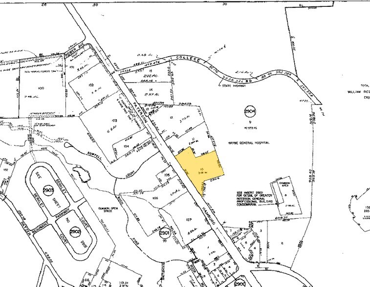 246 Hamburg Tpke, Wayne, NJ à vendre - Plan cadastral - Image 3 de 8