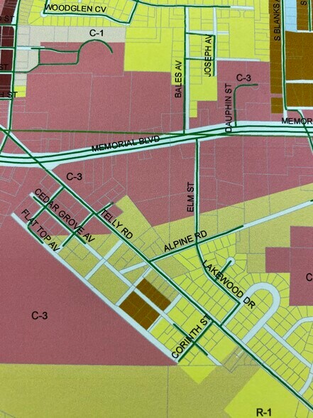 00 Elm Street, Picayune, MS for sale - Plat Map - Image 2 of 6