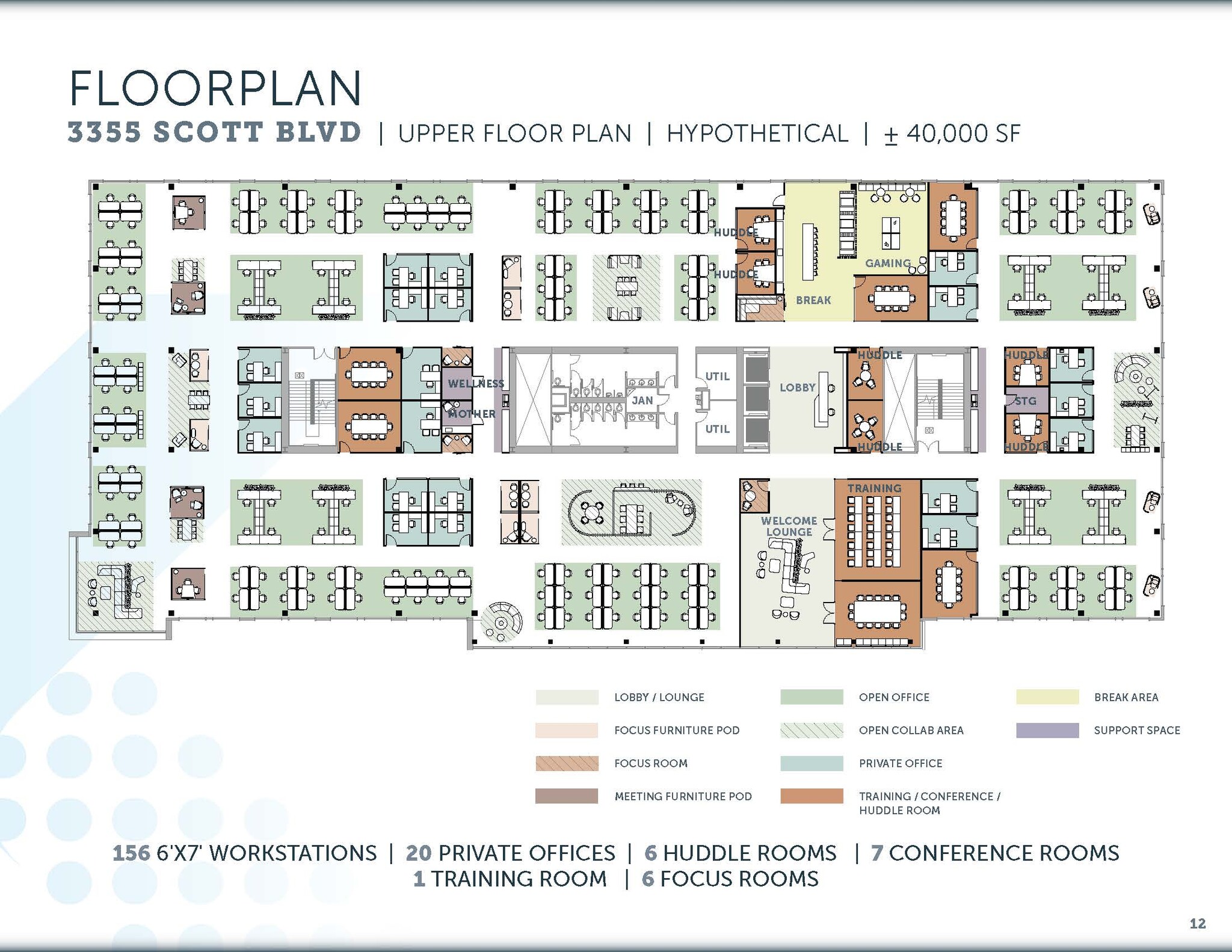 3325 Scott Blvd, Santa Clara, CA for lease Floor Plan- Image 1 of 1