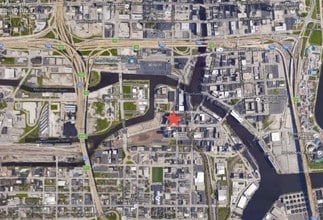 184-196 S 2nd St, Milwaukee, WI - Aérien  Vue de la carte