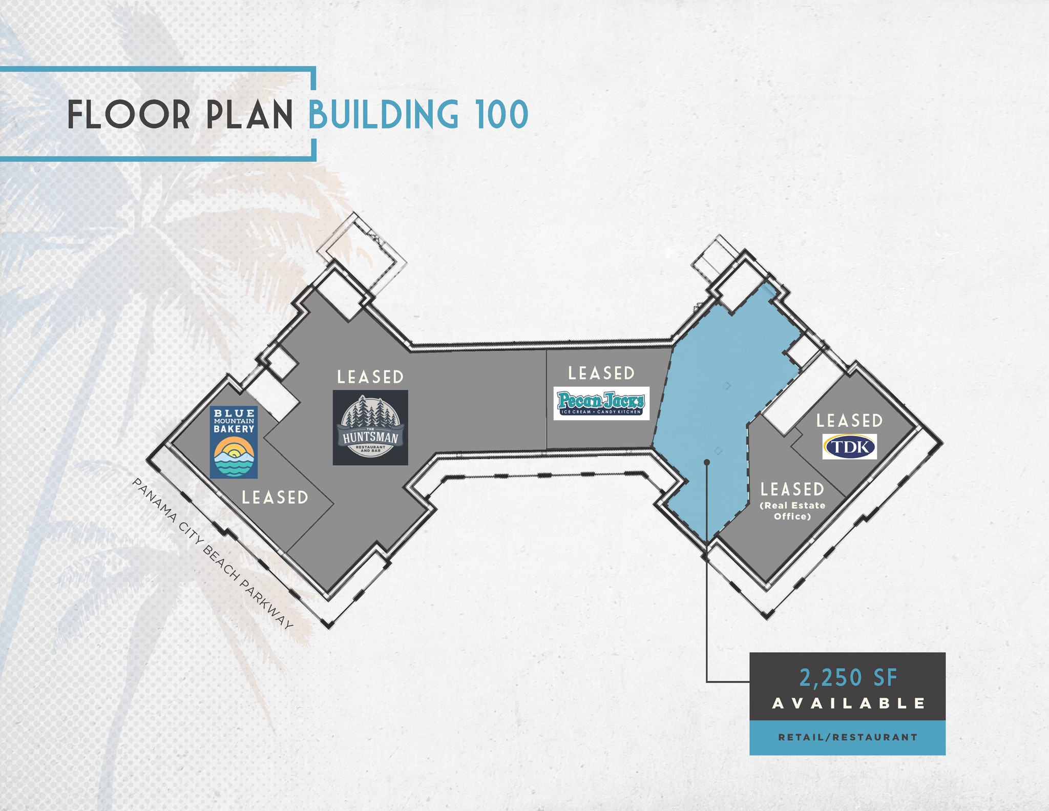 22909 Lakeview Dr, Panama City Beach, FL à louer Plan d’étage- Image 1 de 1