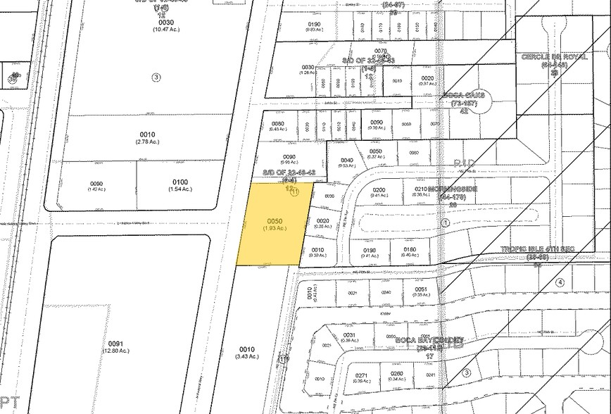 7600 N Federal Hwy, Boca Raton, FL à louer - Plan cadastral - Image 3 de 4