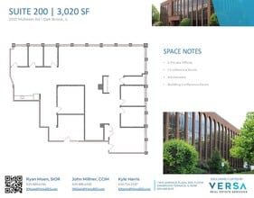2001 Midwest Rd, Oak Brook, IL à louer Plan d’étage- Image 1 de 1