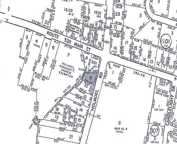 4 S Holmdel Rd, Holmdel, NJ à vendre - Plan cadastral - Image 1 de 1