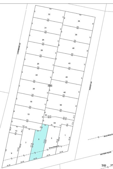 2291 Victory Blvd, Staten Island, NY à vendre - Plan cadastral - Image 3 de 3