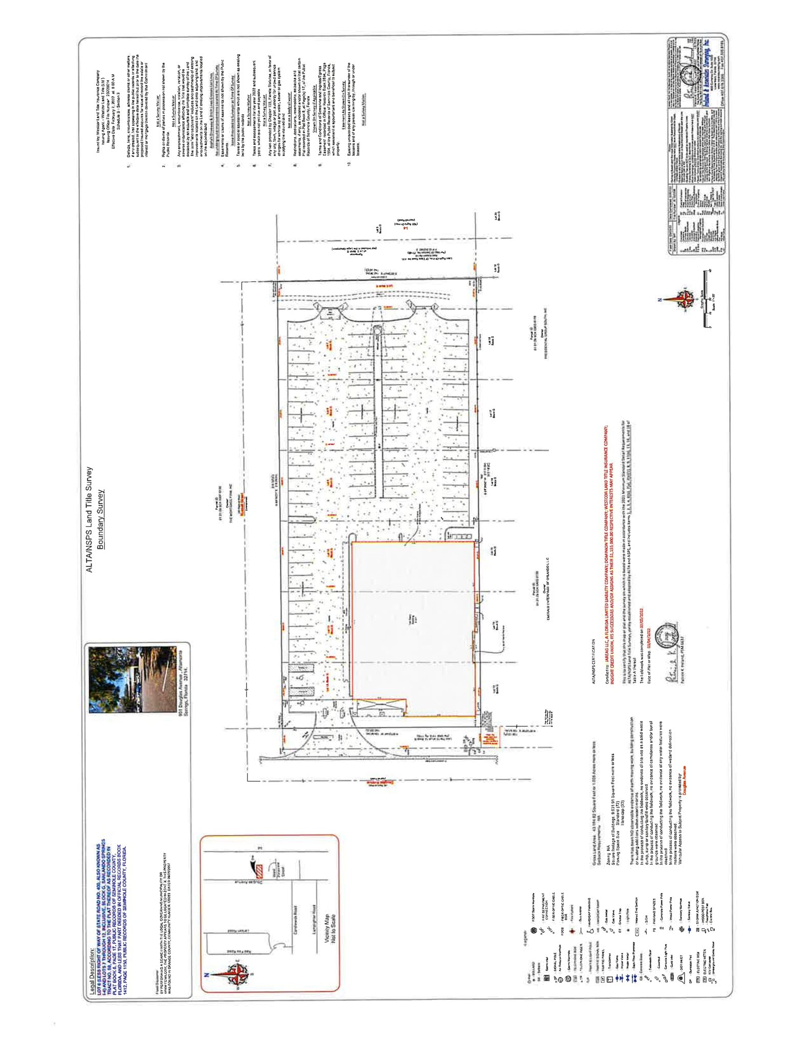 901 Douglas Ave, Altamonte Springs, FL for lease Site Plan- Image 1 of 4