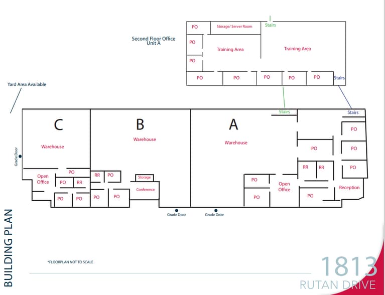 1813 Rutan Dr, Livermore, CA for lease - Floor Plan - Image 3 of 3