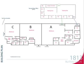 1813 Rutan Dr, Livermore, CA for lease Floor Plan- Image 1 of 1