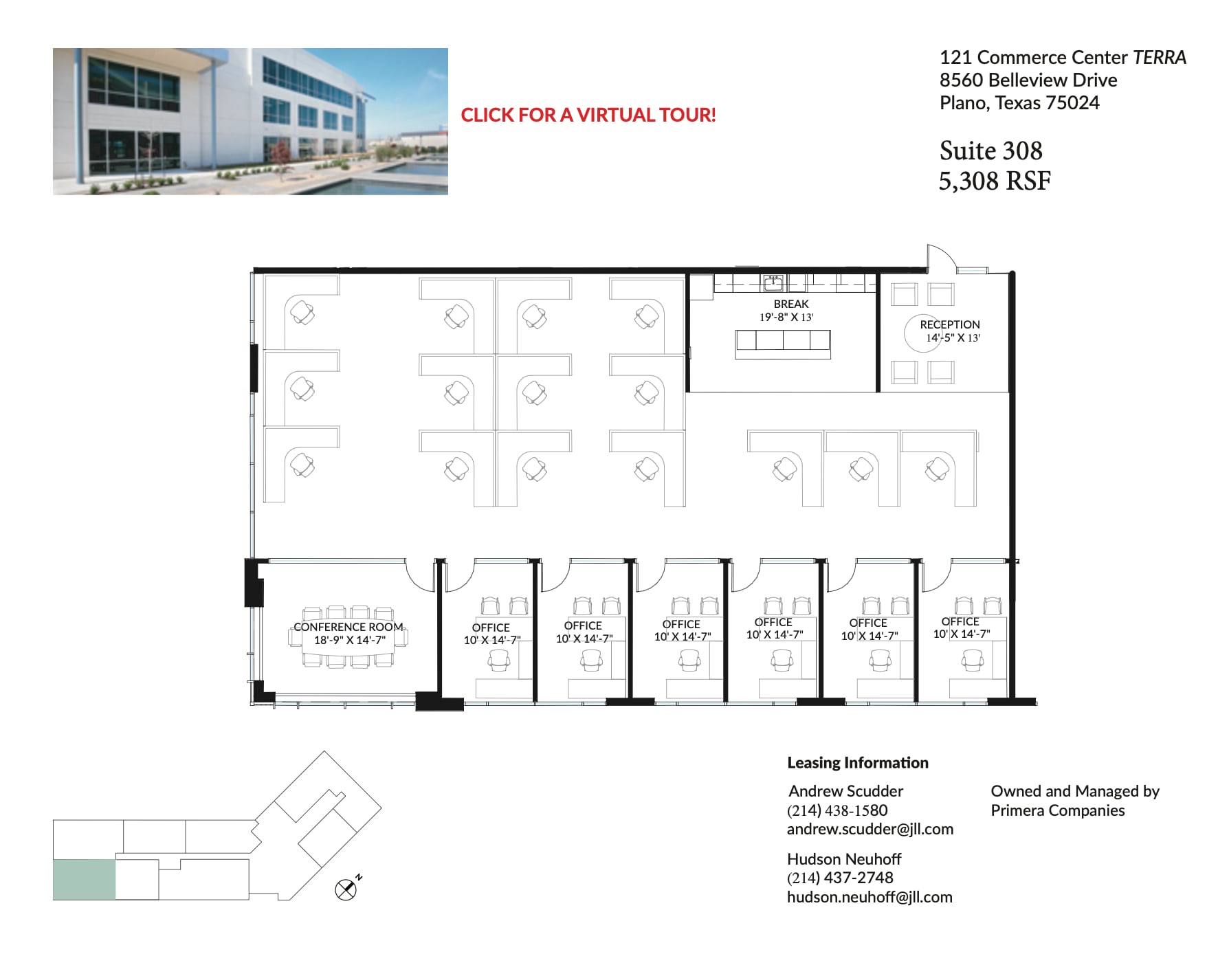 8560 Belleview Dr, Plano, TX for lease Floor Plan- Image 1 of 1