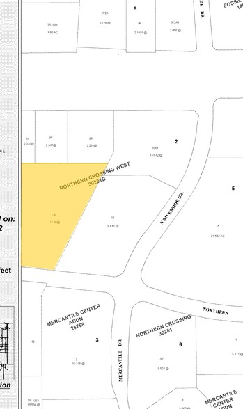 2951 Northern Cross Blvd, Fort Worth, TX à louer - Plan cadastral - Image 2 de 8