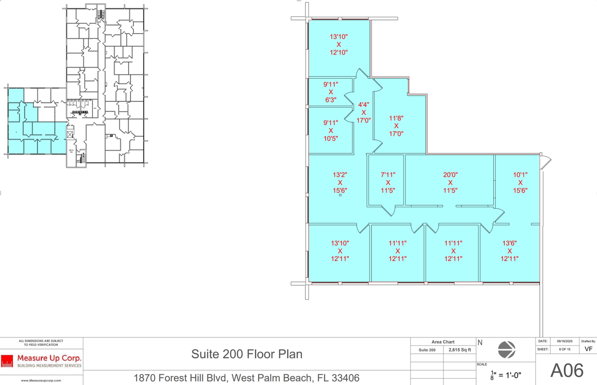 1860 Forest Hill Blvd, West Palm Beach, FL for lease Floor Plan- Image 1 of 1