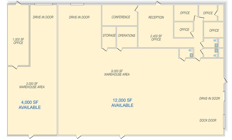 140-148 Rupert Rd, Raleigh, NC for lease - Floor Plan - Image 3 of 3