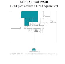 6400 Av Auteuil, Brossard, QC for lease Floor Plan- Image 1 of 1