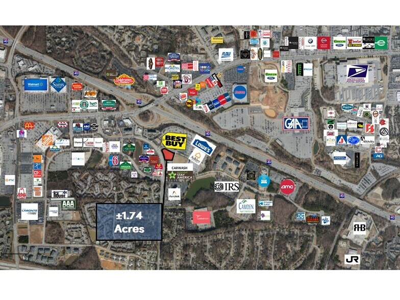 1701 Stanley Rd, Greensboro, NC for sale - Aerial - Image 2 of 4