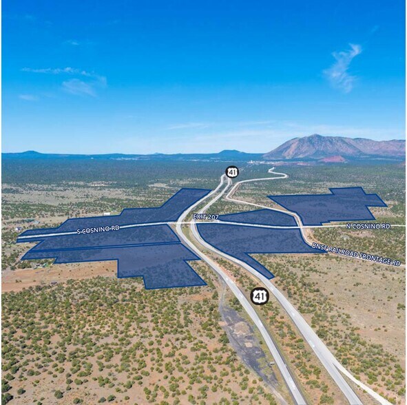 I-40 & Cosnino Road Interchange, Flagstaff, AZ à vendre - Aérien - Image 3 de 3