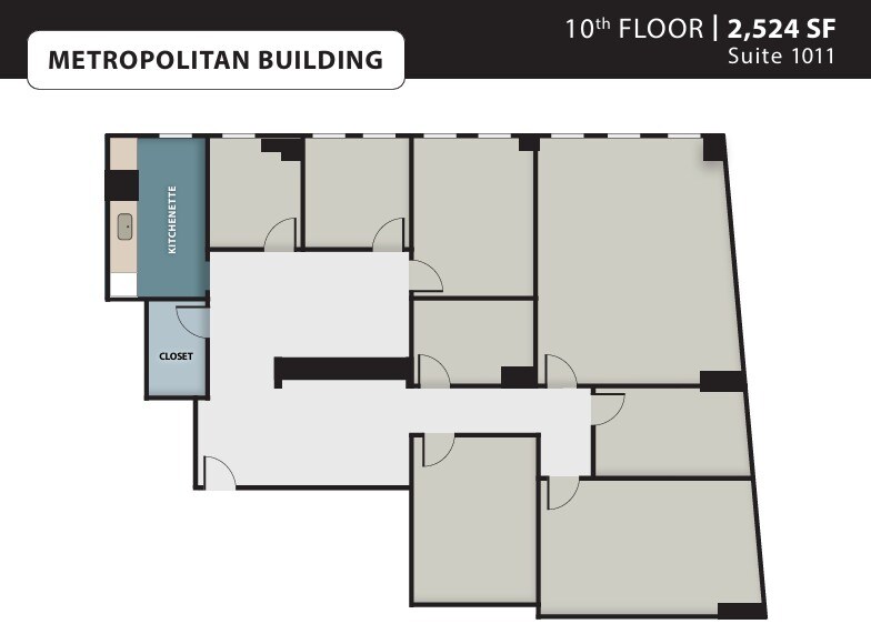 8720 Georgia Ave, Silver Spring, MD for lease Floor Plan- Image 1 of 1
