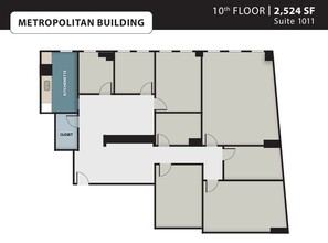 8720 Georgia Ave, Silver Spring, MD for lease Floor Plan- Image 1 of 1