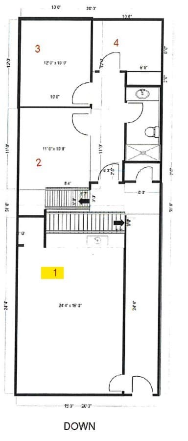 1668 Mulkey Rd, Austell, GA for lease Floor Plan- Image 1 of 1