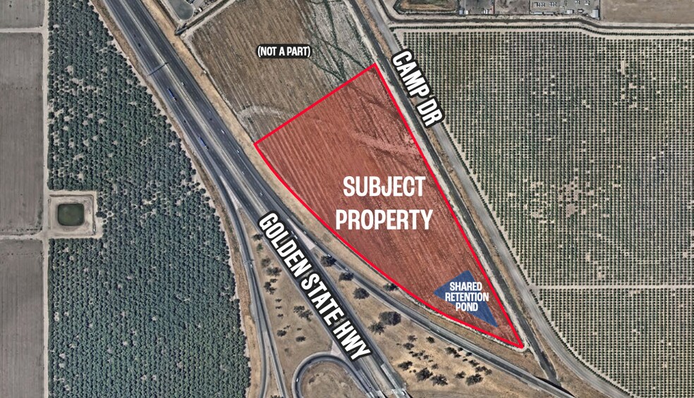 99 Freeway & Highway 198, Visalia, CA à vendre - Photo du bâtiment - Image 2 de 2