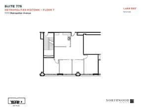 1111 Metropolitan Ave, Charlotte, NC for lease Floor Plan- Image 1 of 1