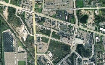 25750-25780 Novi Rd, Novi, MI - Aérien Vue de la carte
