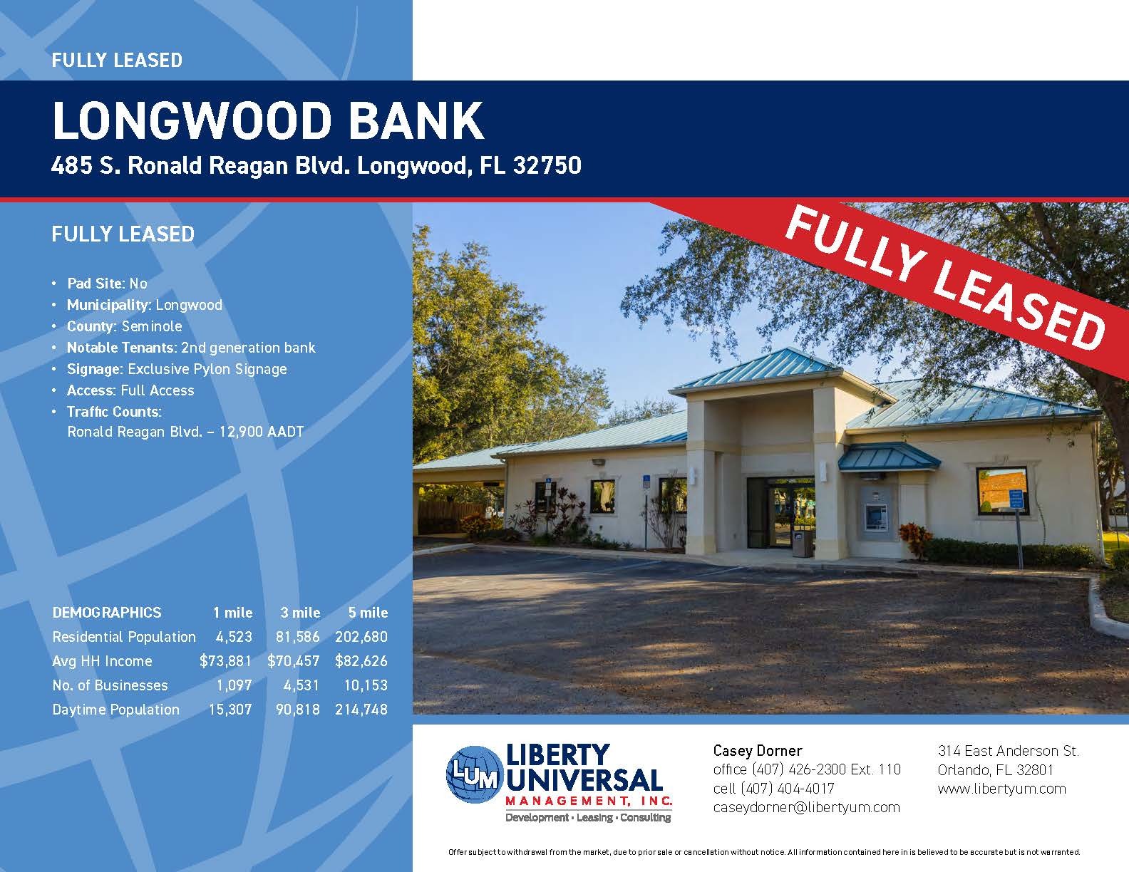 485 S Ronald Reagan Blvd, Longwood, FL for sale Building Photo- Image 1 of 1