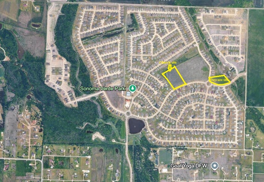 0001 Via Toscana Lane, Rockwall, TX à vendre - Aérien - Image 2 de 2