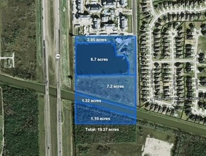 4000 CR 94, Pearland, TX - Aerial  map view