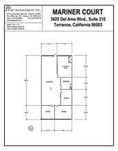 3625 Del Amo Blvd, Torrance, CA for lease Floor Plan- Image 2 of 2