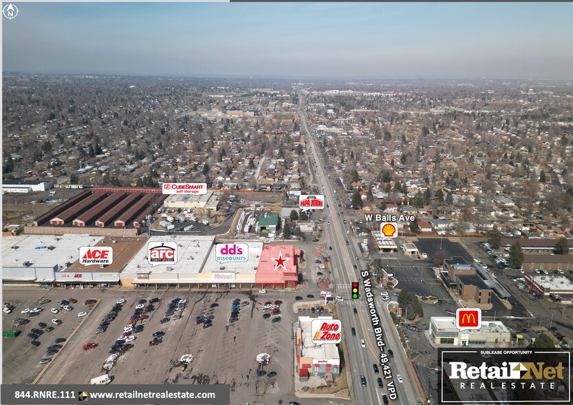 7665 W Jewell Ave, Lakewood, CO à louer - Photo du bâtiment - Image 3 de 8