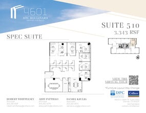 4601 Dtc Blvd, Denver, CO for lease Floor Plan- Image 1 of 1