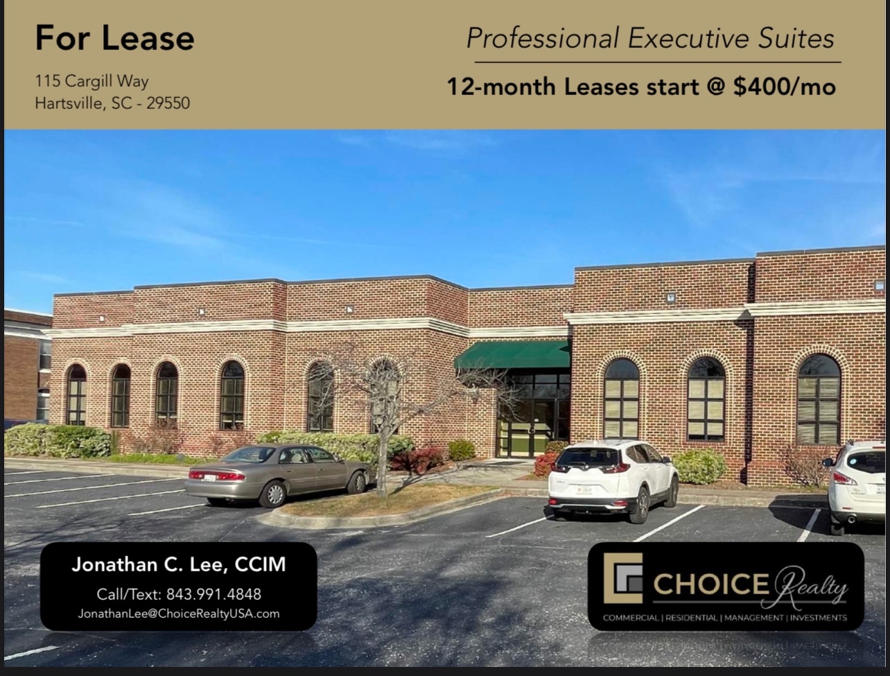 115 Cargill Way, Hartsville, SC for lease Building Photo- Image 1 of 6