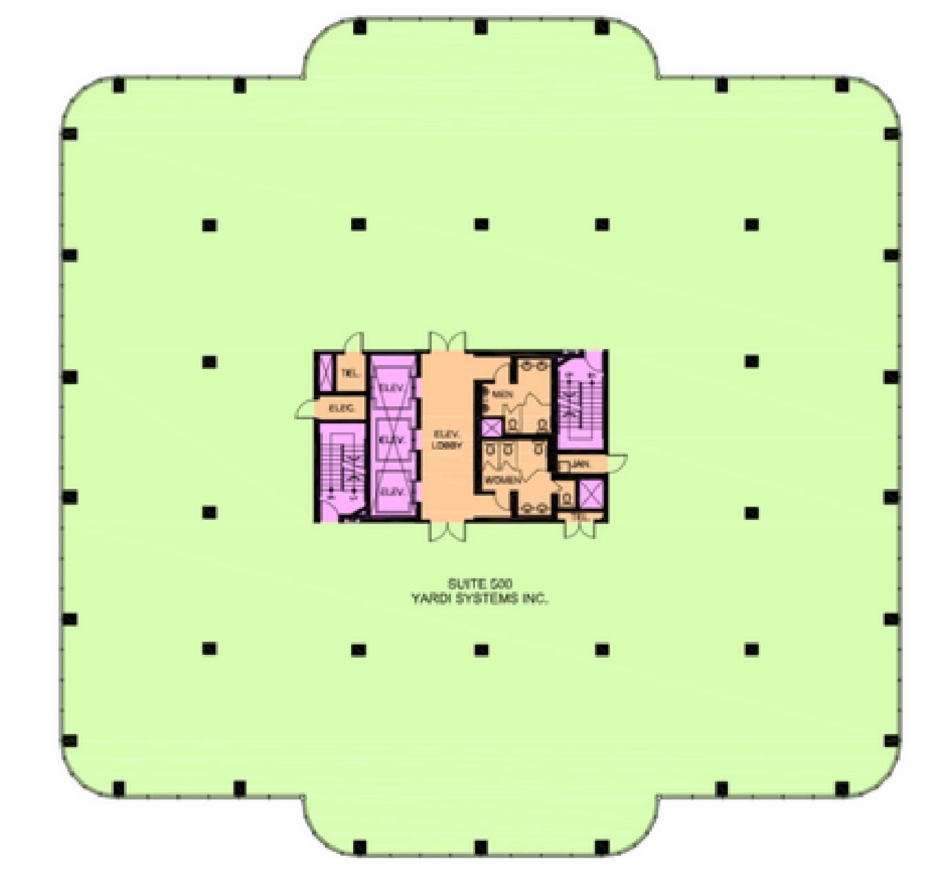 5945-5955 Airport Rd, Mississauga, ON à louer Plan d’étage- Image 1 de 1