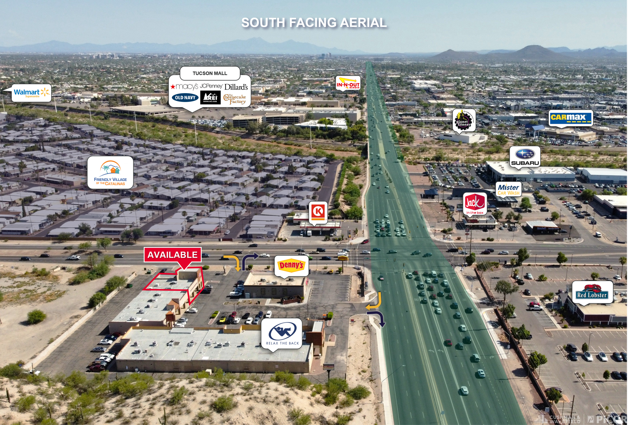 5000-5068 N Oracle Rd, Tucson, AZ à louer Photo du bâtiment- Image 1 de 7