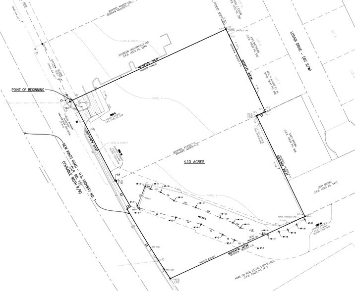 Us-1, Jacksonville, FL for sale - Plat Map - Image 2 of 4