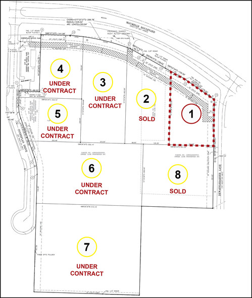 Maumelle Blvd, Maumelle, AR à vendre - Plan de site - Image 2 de 3