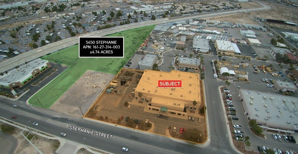 5520 Stephanie St, Las Vegas, NV à vendre - Photo du bâtiment - Image 2 de 8