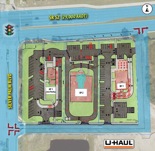 SEC SR 52 & Silver Palm Blvd, Land O' Lakes, FL à louer - Photo du bâtiment - Image 2 de 2