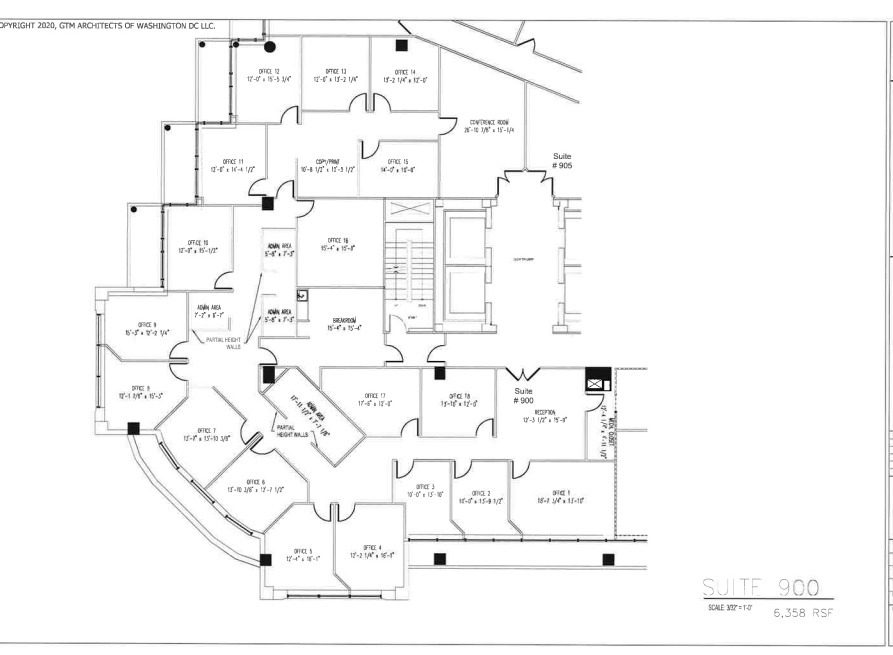 8601 Georgia Ave, Silver Spring, MD for lease Floor Plan- Image 1 of 1