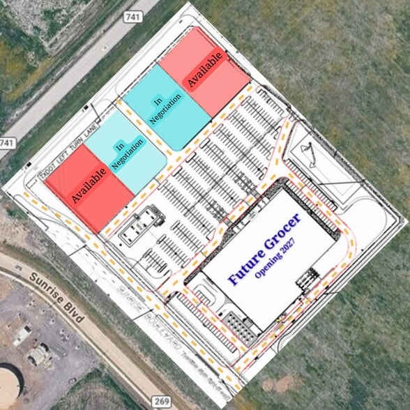 NEC of FM 2757 & FM 741, Crandall, TX for lease - Primary Photo - Image 1 of 4