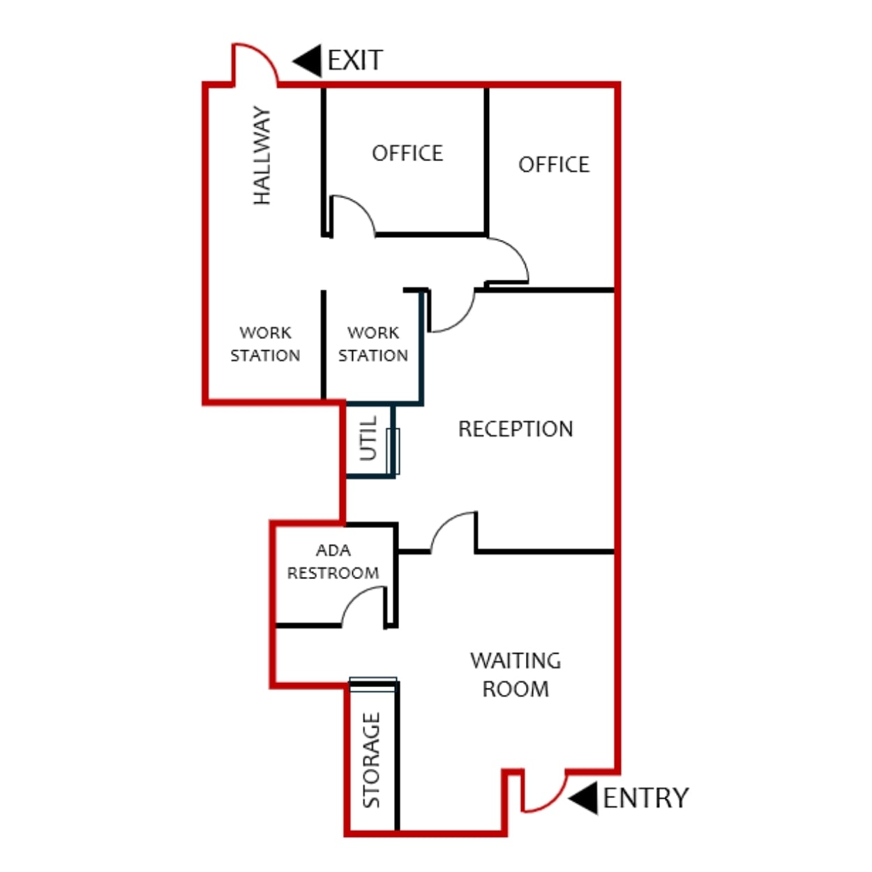 5966 Boymel Dr, Fairfield, OH à louer Plan d’étage- Image 1 de 1