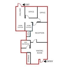 5966 Boymel Dr, Fairfield, OH à louer Plan d’étage- Image 1 de 1